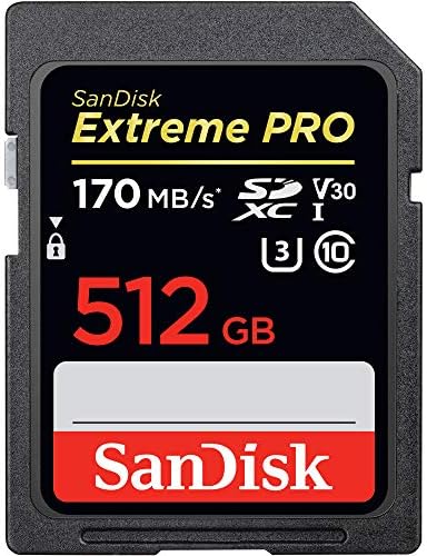 Sandisk 64GB Екстремни ПРО SDXC UHS-I Картичка-C10, U3, V30, 4K UHD, SD Картичка-SDSDXXY-064G-GN4IN
