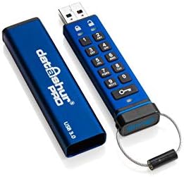 istorage datAshur PRO 128 GB | Шифрирана USB Меморија Стап | FIPS 140-2 Ниво 3 Сертифициран | заштитен со лозинка | Отпорен На