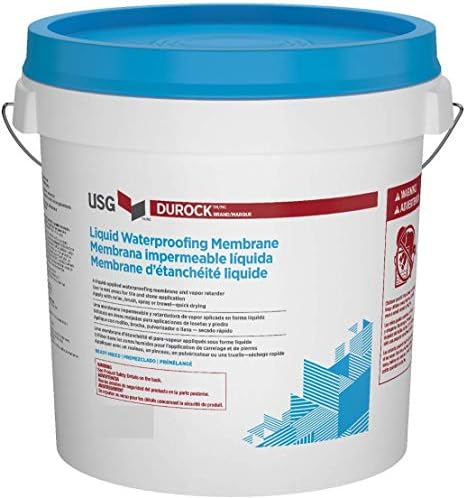 USG Durock 3,5 галон течна хидроизолација на мембрана и ретардер на пареа