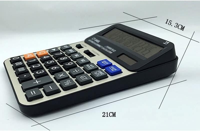 SXNBH 14 цифрен аритметички калкулатор Механички копчиња Голем калкулатор за приказ Научен со голема алатка за пресметување на копчињата