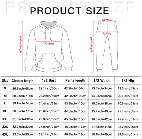 Унисекс печатени зајаче дуксери џемпери со џемпери со две парчиња за машка облека за жени - М - М - М - М