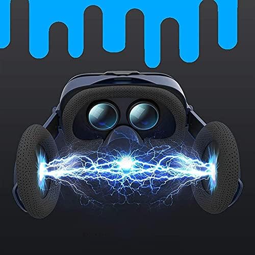 MXJCC VR Слушалки, Слушалки За Виртуелна Реалност Компатибилни Со Андроид Телефони Во Рамките На 5.5-7.2, Удобен VR Set Вкл.