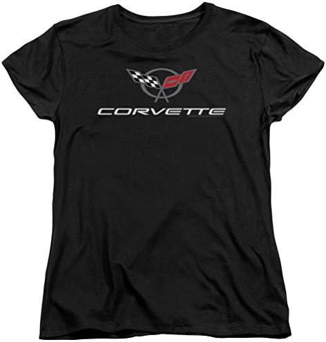 Дизајн на A&E Design, дами маица Corvette амблем кошула