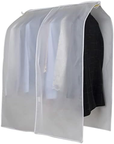 Дингз Транспарентна облека за гардероба облека што висат за висина торба за висина за навлажнување може да се пее за складирање на складирање