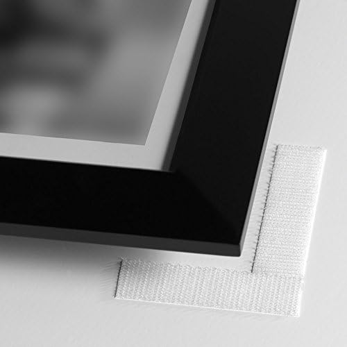 Бренд Велкро - Тенки чисти сврзувачки елементи | Совршен за дома или канцеларија | 18in x 3/4in лента