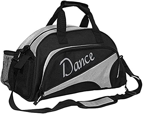 Tageон Танц Балет Балет торба за девојки, патување во текот на ноќта торба за викенд носете торба за спортски спорт со одделение