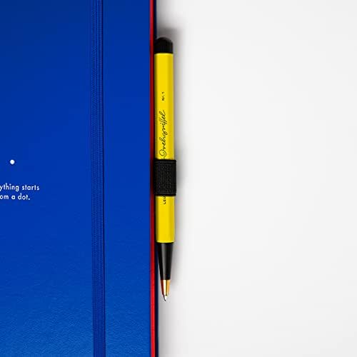 Leuchtturm 366572 Масло-Базирани Хемиско Пенкало, 0.02 инчи, Dreffle Bauhaus Кралската Сина &засилувач; Црна