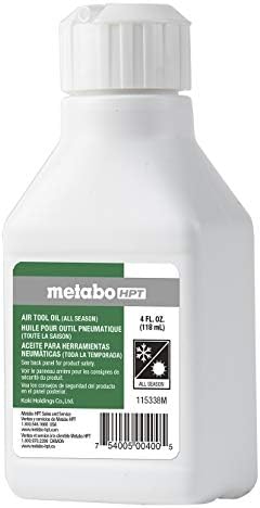 Масло со алатки за воздух Metabo HPT, цела сезона, 4 мл. Шише