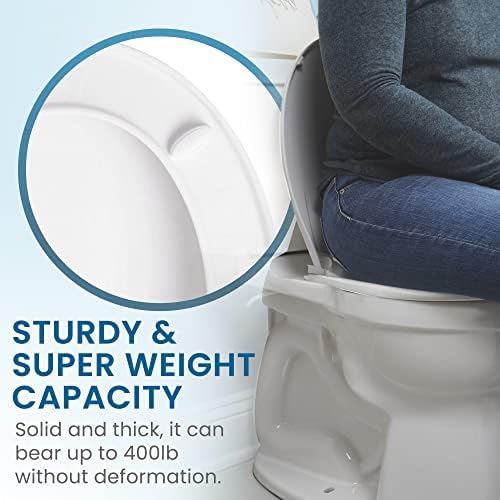 Genенибит - издолжено тоалетно седиште бавно близок дизајн | Мекото блиско тоалетно седиште, безбројно тоалетно покритие и капаци на тоалети