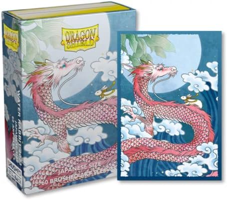 Змеј штит-Ограничено издание Четкана уметност Јапонски: Воден зајак 2023 60 КТ јапонските картички со големина на картички-Ју-Ги-О! Ракави