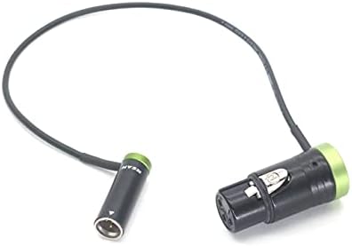 Szjelen BMPCC 4K аудио кабел, Mini XLR 3Pin MALE TO XLR 3PIN FEMALE FOR BLACKMAGIC џебно кино 4K 6K Аудио кабел за камера
