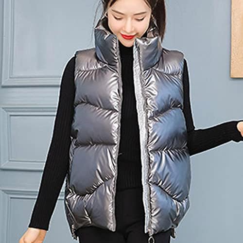 Зимски палта на Foviguo за жени, канцелариски отворени резервоари Зимска надворешна облека за жени ладно целото поштенско топло полиестерско палто цврсто