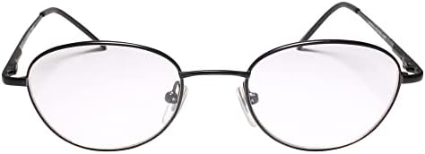 Класична црна пролетна шарка овална бифокална леќа 1,50 читачи за читање очила