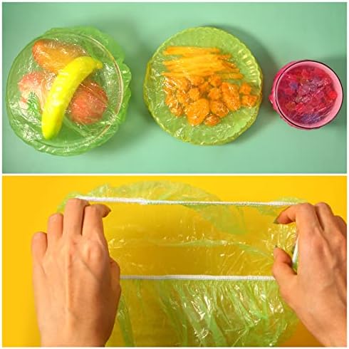 За еднократна употреба храна покрива пластични капаци за чинии што може да се употреби за простории за простории за еластично складирање