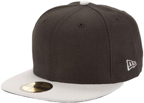 Нова ера оригинална двоен црна/сива 59fifty капа
