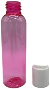 2 мл Пинк Космо пластични шишиња -12 Пакувајте празно шише за полнење - БПА бесплатно - есенцијални масла - ароматерапија |