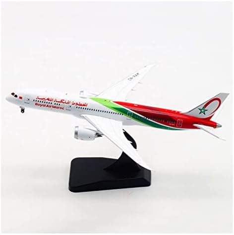 Модели на авиони 1: 400 Поставете за B787-9 CN-RAM Air Maroc Aircraft Alight Casting Casting Allow Aircraft Display Graphic Display