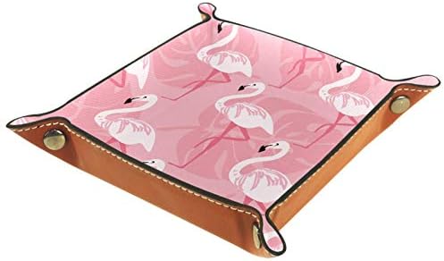 Лиетни Фламинго Розова Организатор Кутија За Складирање Кутија За Кревет Кади Десктоп Фиока Промена На Клучот Паричник Кутија За Монети Камериер