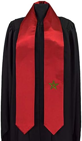 Визија Носат Мароко Знаме Дипломирање Појас/Украде Меѓународна Студија Во Странство Возрасни Унисекс