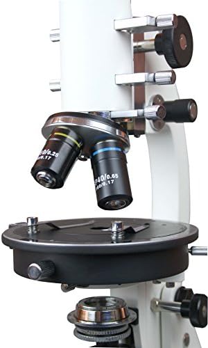Радикална лабораториска геологија Поларизирачки микроскоп W Бертранд леќи и компензатор на 1 -ви и 1/4 -та нарачка