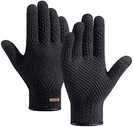 QVKARW ракавици на допир на допир на допир на допир на допир на допир на допир на допир на допир на допир на допир, зимски термички топли цврсти