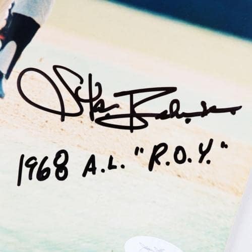 Стен Бансен потпиша фотографија 8 × 10 Јанки - COA JSA - Автограмирани фотографии од MLB