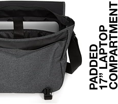Истпак - Делегат + торба за месинџер - лаптоп торба за патување, работа или чаша за книги - Црн тексас