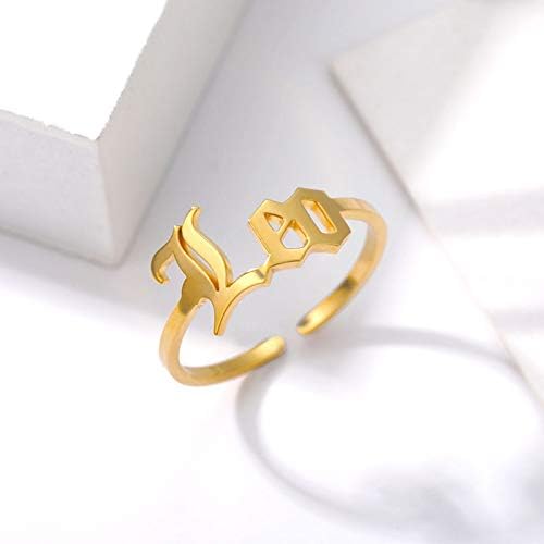 Мин здраво прилагодлив хороскопски знак прстен за жени мажи роза соstвездија Скорпио пили вага водолија прстенести прстен на прстените