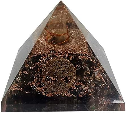 Оргонска Пирамида Голем Чаден Кварцен Кристален Енергетски Генератор Емф Заштита Медитација Исцелување