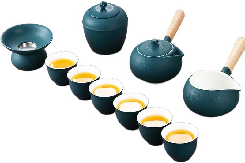 Кунгфу чај сет дома светло луксузен керамички модерни 功夫 茶具 家用 轻奢 高档 陶瓷 现代 现代