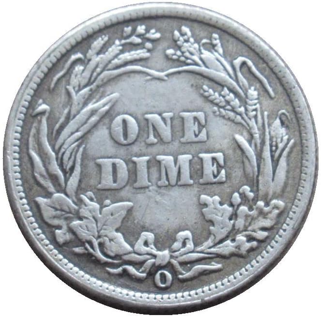 Американски Бербер 10 Цент 1895 Сребрена Реплика Комеморативна Монета