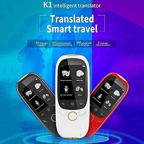 SHYPT K1 2.0 Инчен Екран Глас Преведувач Паметни Бизнис Патување Аи Превод Машина 512MB+4GB 45 Јазици Преведувач