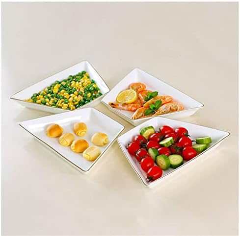 PDGJG PLATTER Комбинација за прибор за јадење, постави керамички чинии плоча со тркалезна табела со плоча