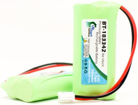 2 пакет - замена за батеријата GE 2-7909 - компатибилна со батеријата за телефон без безжични производи