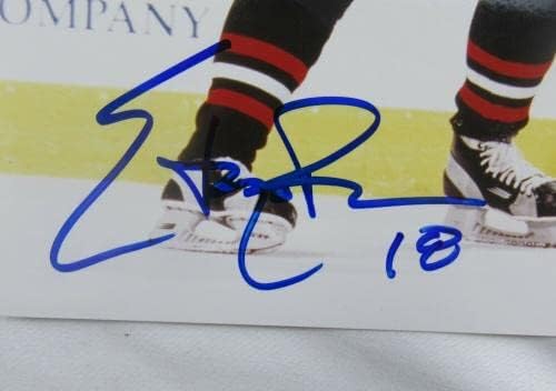 Етан Мороу потпиша автоматски автограм 8x10 Фото I - Автограмирани фотографии од NHL