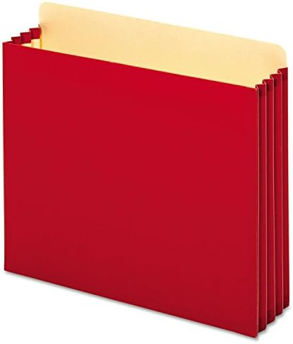Буква Големина Кабинетот Џеб Датотека [Сет на 10] Боја: Црвена