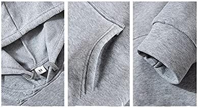 Wpyyi машки комплети дуксери+панталони руно тренерки цврсти јакни за влечење џемпери од џемпери на џемпери со преголеми облеки на