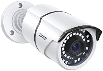 Zosi ZG2615E 5MP POE IP камера со камера со ноќно гледање за напојување на отворено во текот на системот за надзор на Етернет, работа