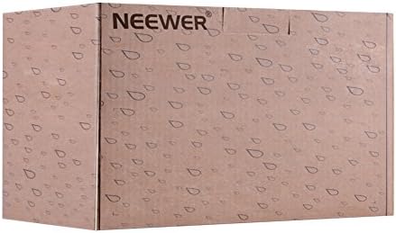 Neewer Aluminum 50mm Плоча за брзо ослободување QR Clamp 3/8-инчи со адаптер 1/4-инчен и вградено ниво на меур