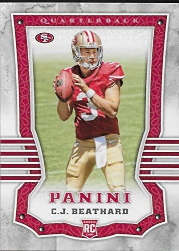 2017 Panini #108 C.J. Beathard RC Rackie San Francisco 49ers