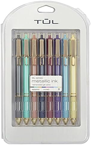 Tul Limited Edition Metallic Brights Penction Pence Pens Medium 0,8 mm Асортирани бои на барел