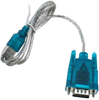 USB до RS232 Сериски порта 9 PIN DB9 CABLE COM COM ADAPTER CONVENTOR CONCONTER