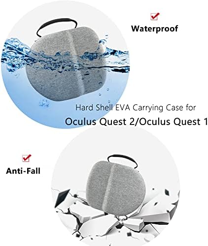 Случај За Oculus Потрагата-Компатибилен Со Oculus Потрагата 2, Oculus VR &засилувач; Gamepad Додатоци Кутија За Складирање Носат Торба