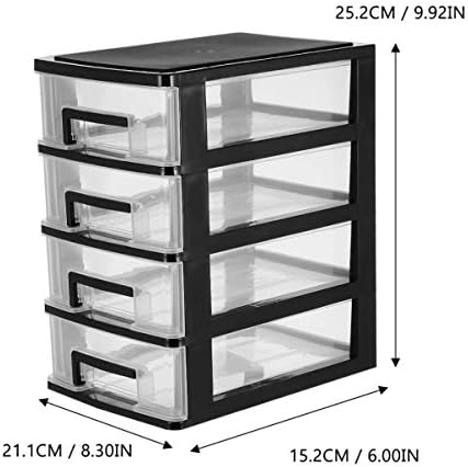 Besportble Storage кабинет за фиока Тип на пластична кутија за складирање на полици за складирање на полици за канцеларија за спална