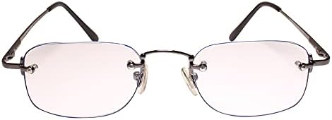 Модерен безличен пролетен шарм на хуманичарски правоаголник 1,75 очила за читање
