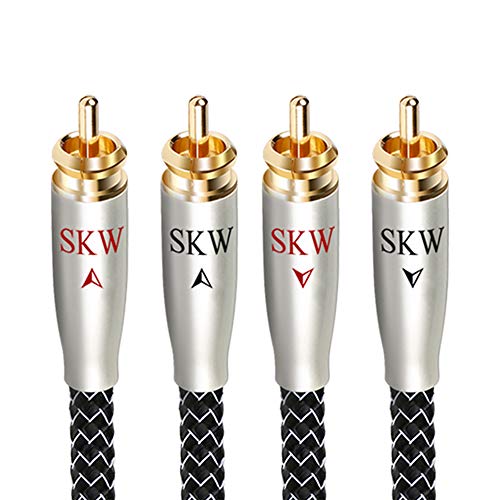 Skw High End WG Series RCA Cable 2RCA до 2RCA аудио кабел 5ft/1,5m