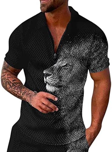 Xiloccer Најдобра кошула за мажи во боја, тенок вклопувачки кошули мажи сурфајќи кошули со кратки ракави пот, се исклучуваат јака обичен патент