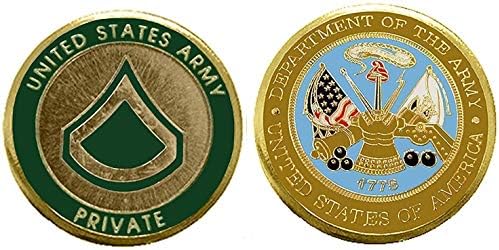Монета за воен предизвик, монета за предизвици на ветерани во армијата, колекционерски монети, запишани редови