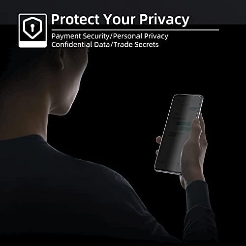 Amleute quack 2+1 Samsung Galaxy S20 FE 5g Заштитник На Екранот За Приватност, 9h Темперирано Стакло, Анти-Шпионски Филм ● Не Поддржува