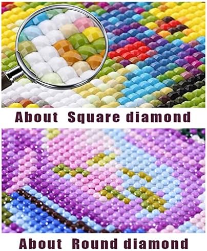 Голем дијамантски сликарство во боја папагал по комплети за броеви, DIY 5D дијамантски точки со целосен квадратен вежба крст -бод